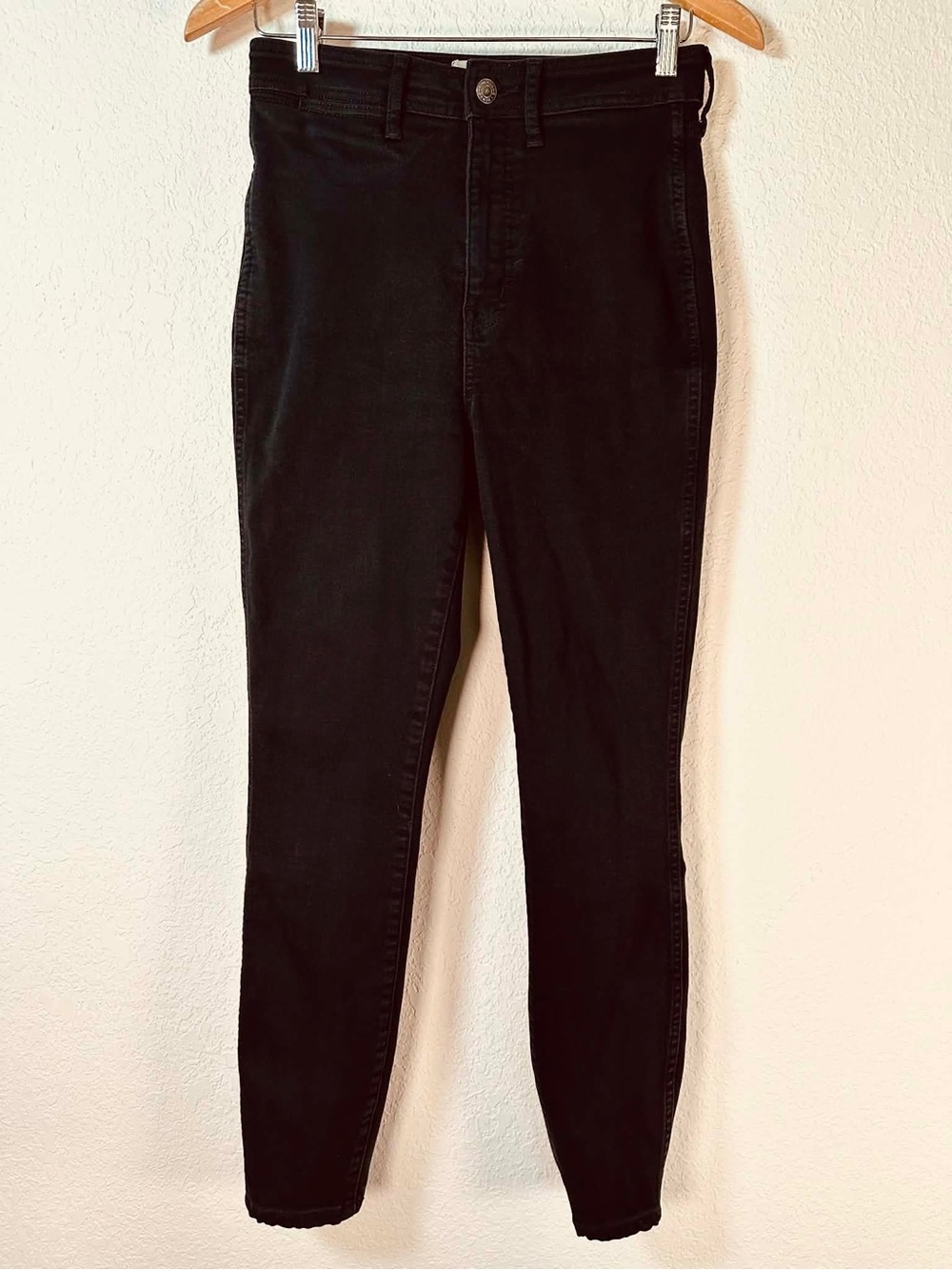 Everlane Way High Skinny Black Jeans